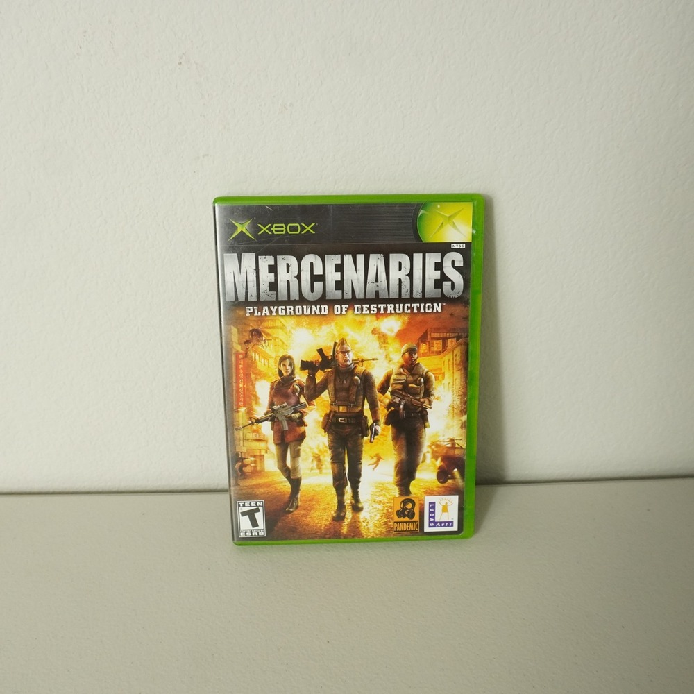 LucasArts Mercenaries Playground of Destruction Xbox One Size Green Action Game